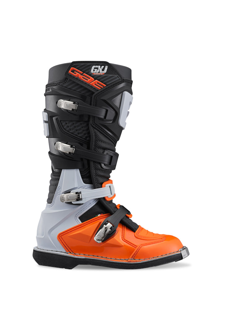 Gaerne GXJ Boot Black/Orange, Youth Size 1 - gar2169-008-1