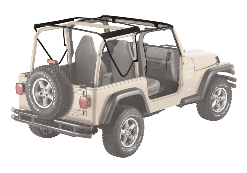 Bestop Bow & Frame Hardware Kit for Jeep Wrangler TJ 1997-2006 – Factory Style Replacement