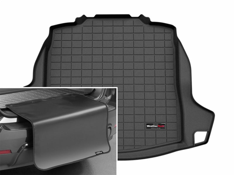 WeatherTech 25-25 Mercedes-Benz AMG CLE 53 Cabriolet Trunk Cargo Liner with Bumper Protector - Black