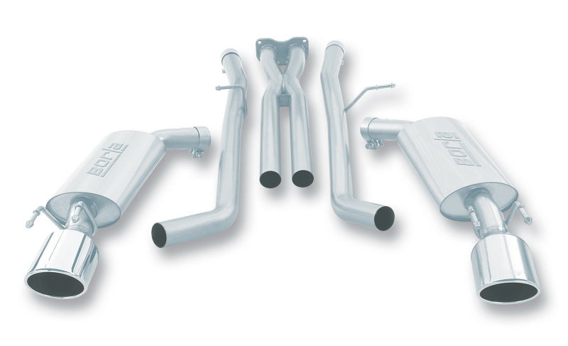 Borla 140165 S-Type Cat-Back Exhaust System for 2005-2006 Pontiac GTO 6.0L V8