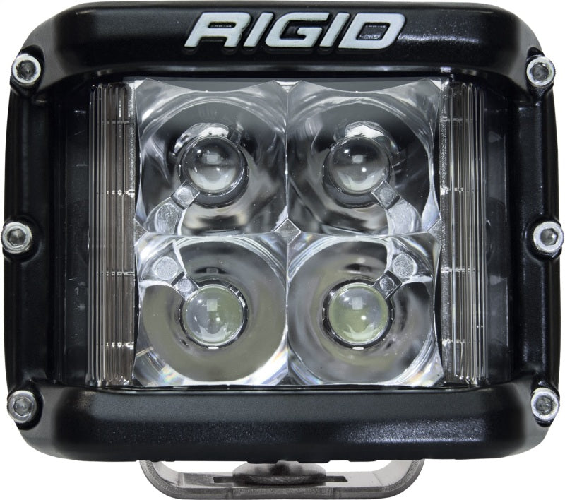 Rigid Industries D-SS PRO Spot Single LED Pod Light, Black Housing - RIG261213