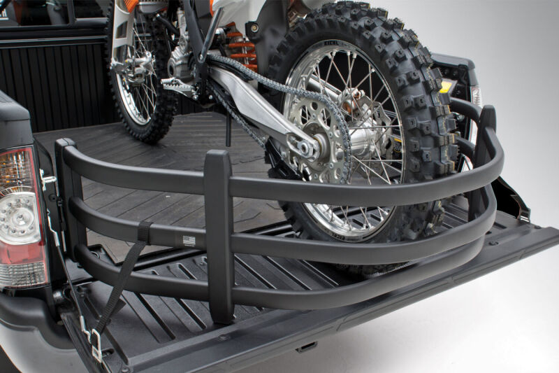 AMP Research BedXtender HD Moto Slant-Back for 2004-2012 Chevy Colorado and GMC Canyon Standard Bed, Black - 74809-01A