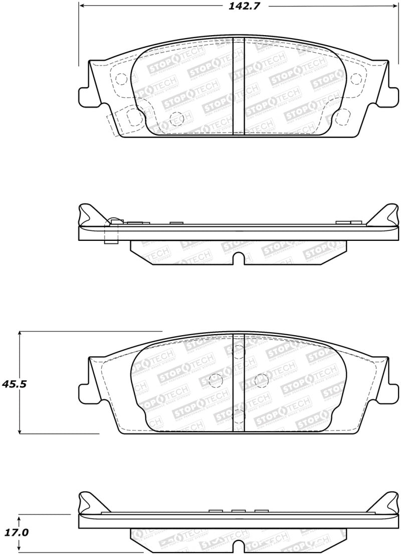 ST Street Brake Pads