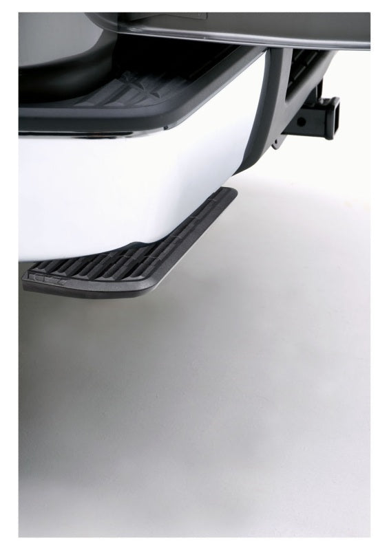AMP Research BedStep Retractable Rear Bumper Access Step, Part Number 75301-01A, Black