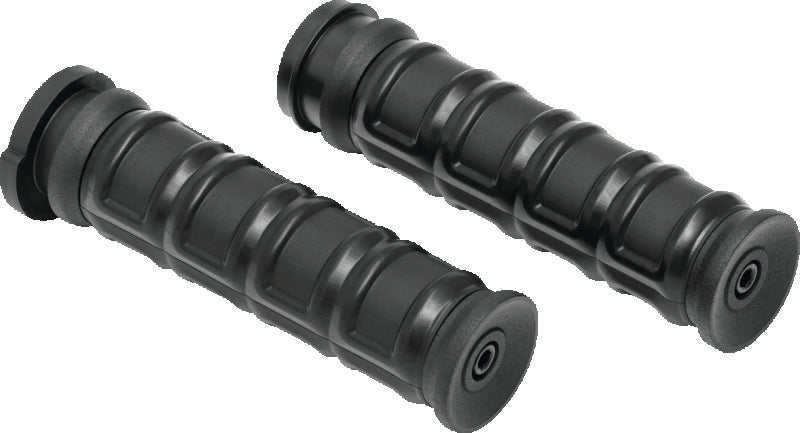 Kuryakyn Dillinger Throttle-By-Wire Grips, Black - Part Number 6675