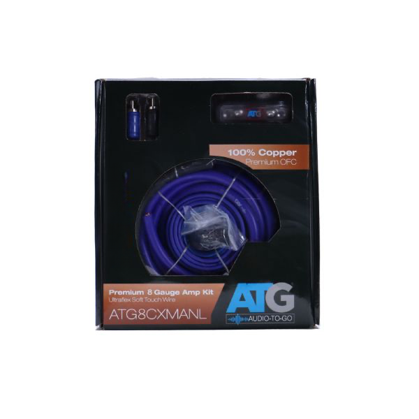 Premium 500W 8 Gauge Amp Kit