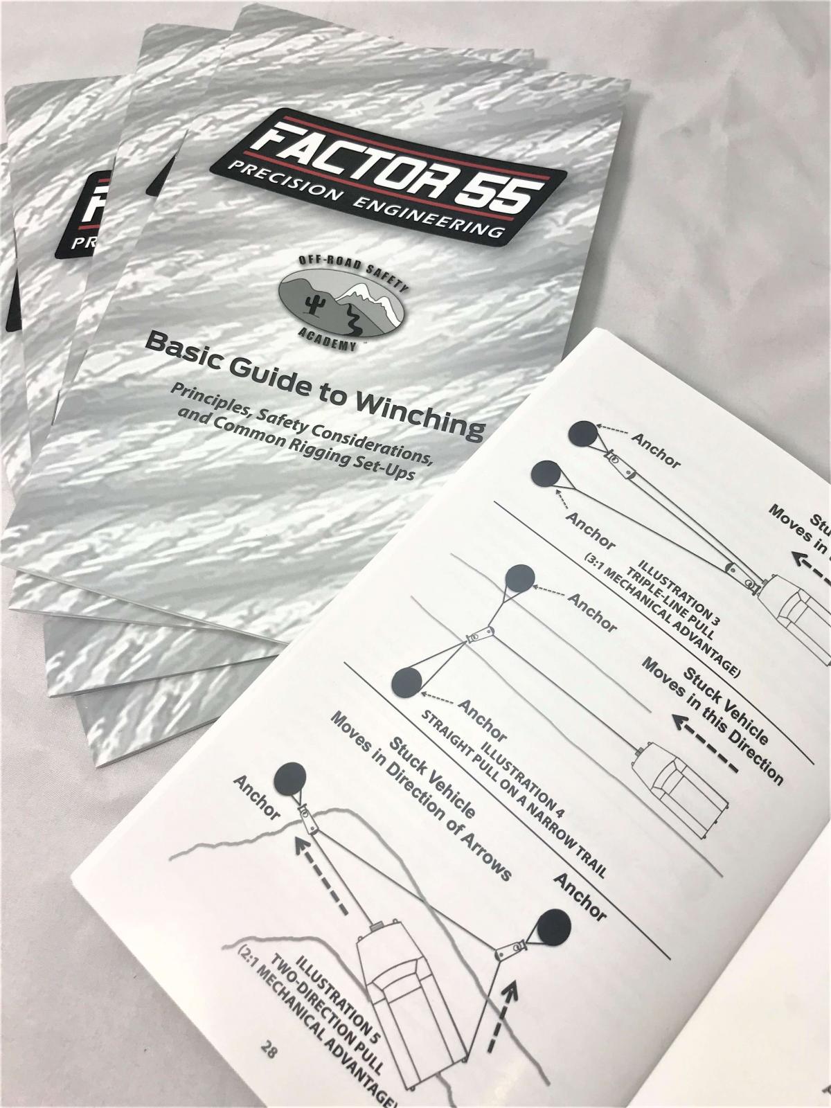 Factor 55 - 10000 - Technical Specification Book - Basic Guide To Winching Manual