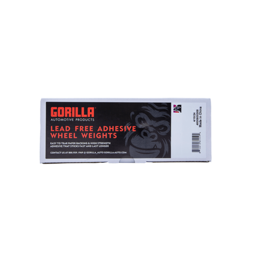 Gorilla Automotive 10005FG Silver 1/4 oz Lead-Free Tire Balancing Weight Strips