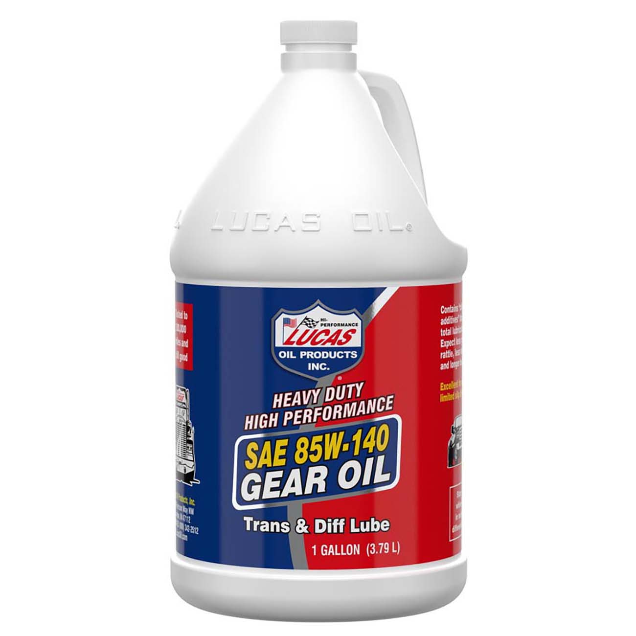 Lucas Oil SAE 85W-140 Plus Heavy Duty Gear Oil - 1 Gallon by Lucas Oil, Part 10045LUCAS
