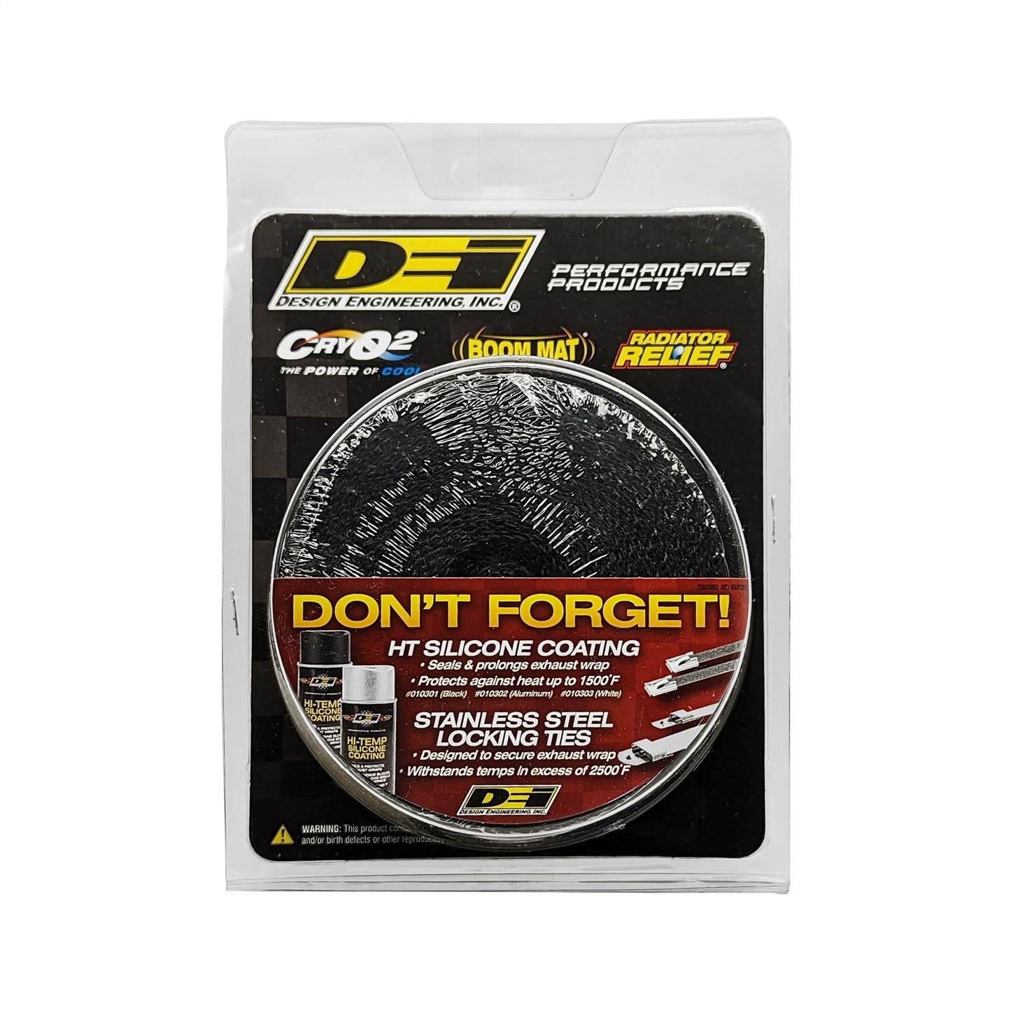 Design Engineering - 10099 - Exhaust Wrap Kit -  10099 Exhaust Wrap