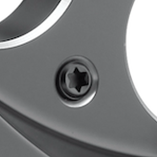Fuel 1PC Rivet Snap-In, 8.7 mm Length, Matte Black