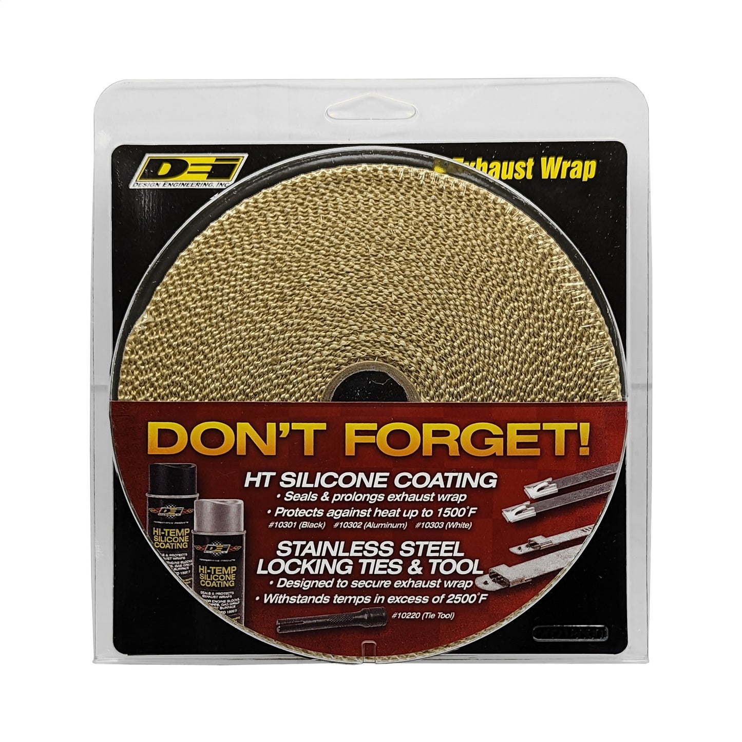 Design Engineering - 10102 - Exhaust Wrap Kit