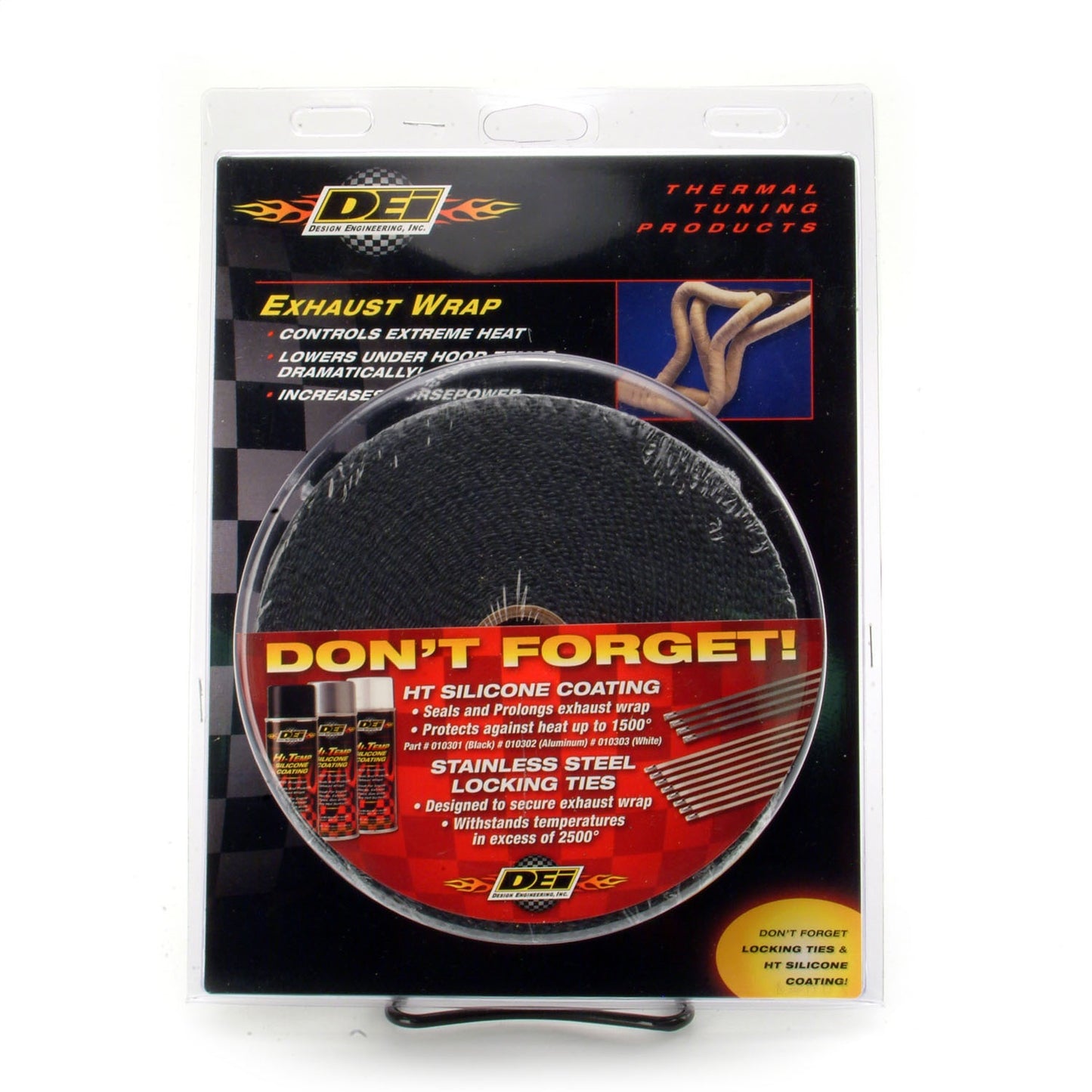 Design Engineering - 10108 - Exhaust Wrap Kit -  10108 Exhaust Wrap