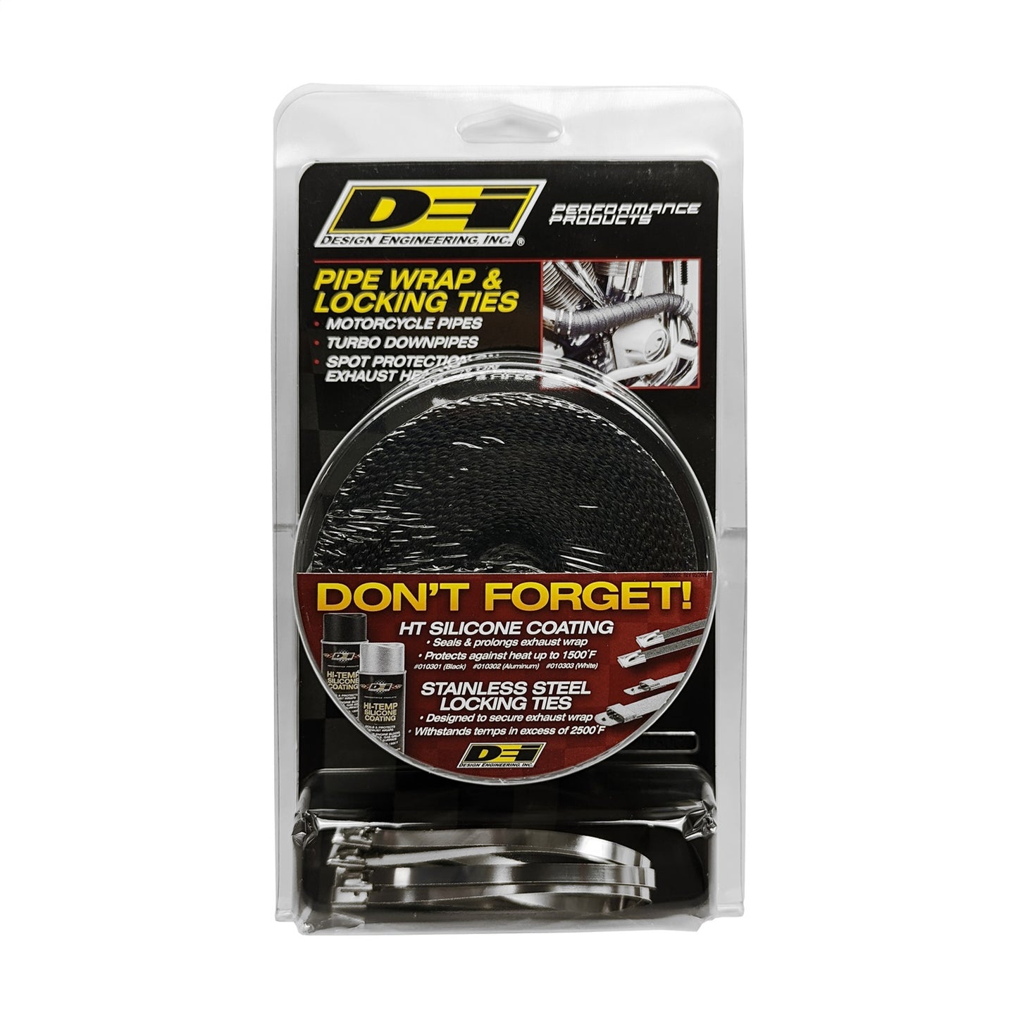Design Engineering - 10119 - Exhaust Wrap Kit