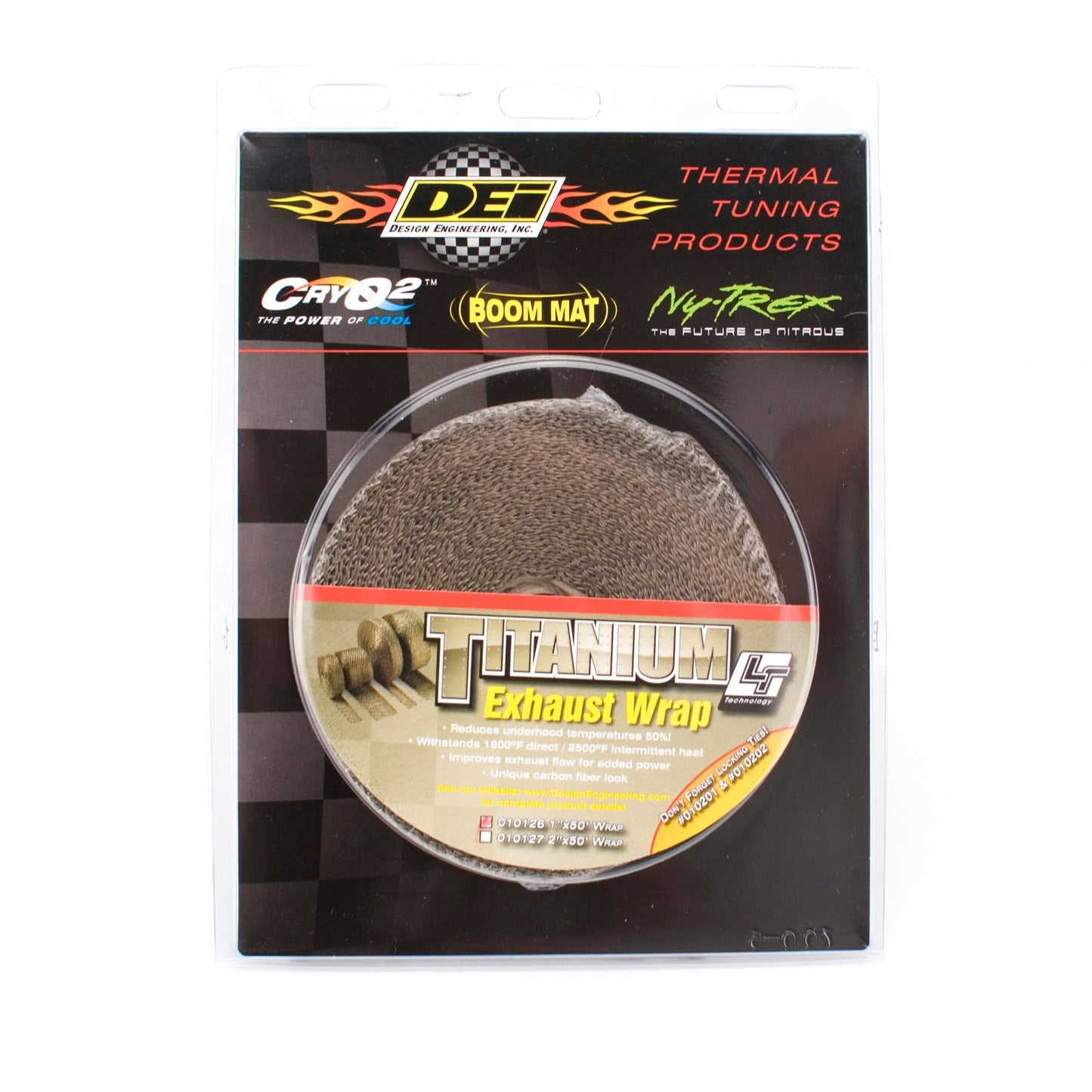 Design Engineering - 10126 - Exhaust Wrap Kit