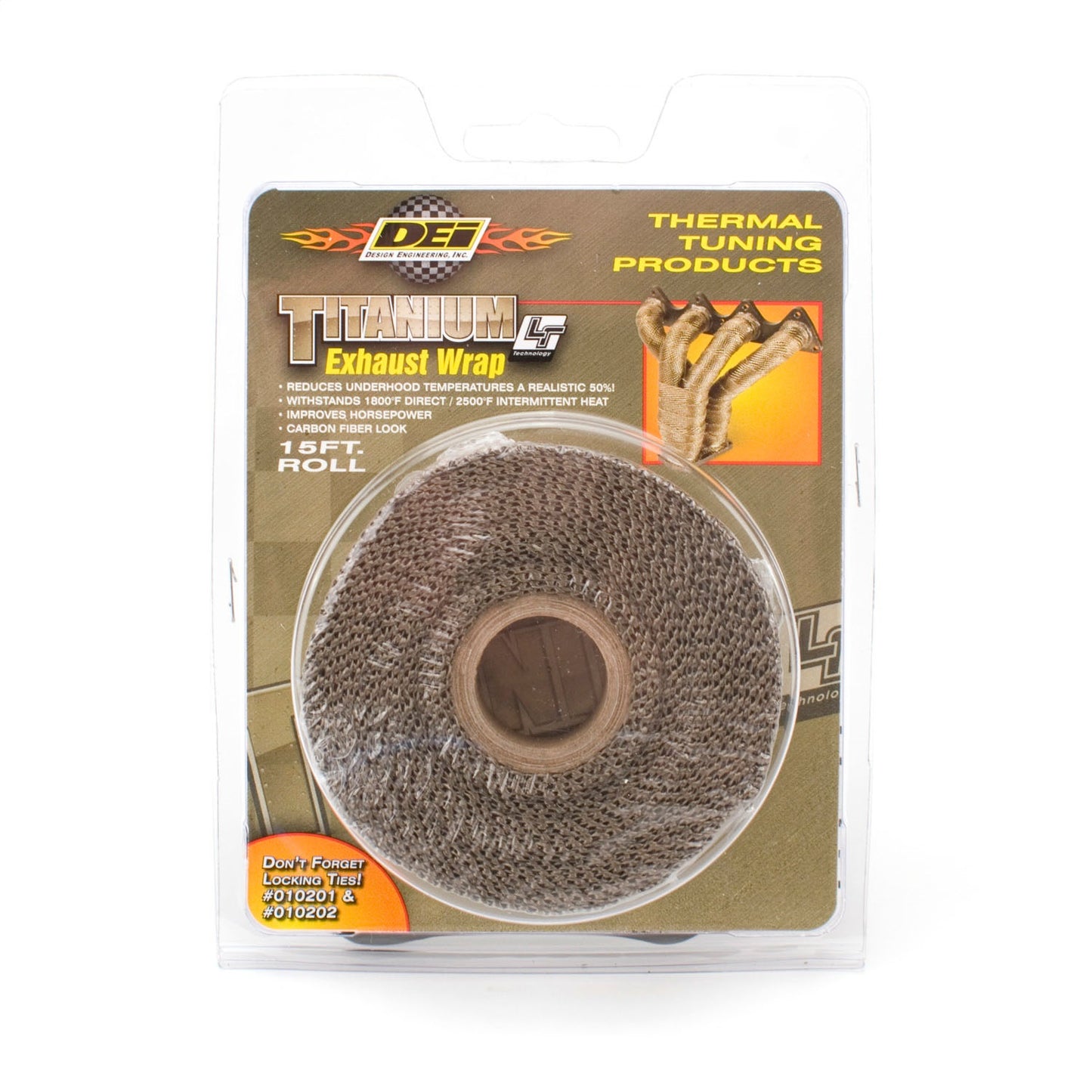 Design Engineering - 10128 - Exhaust Wrap Kit