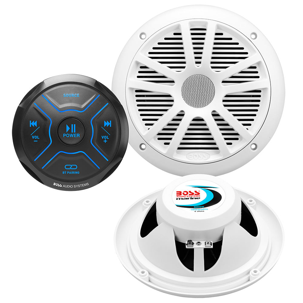 Boss Audio MG150W.6 Kit w/MGR150B 2 MR6W Speakers [MG150W.6] - View 1