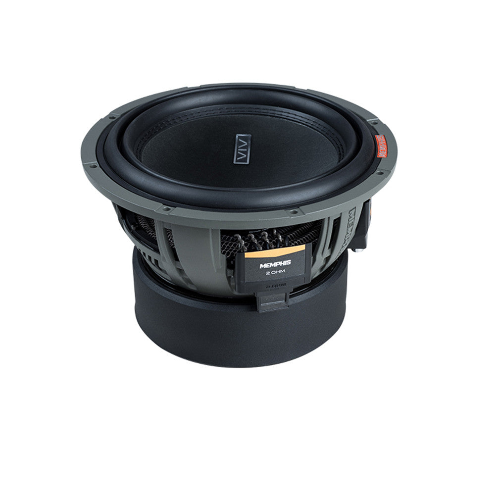 Memphis Audio VIV1012 VIV 10" 1 OR 2 OHM Subwoofer with FLEX Selectable Impedanc - View 3