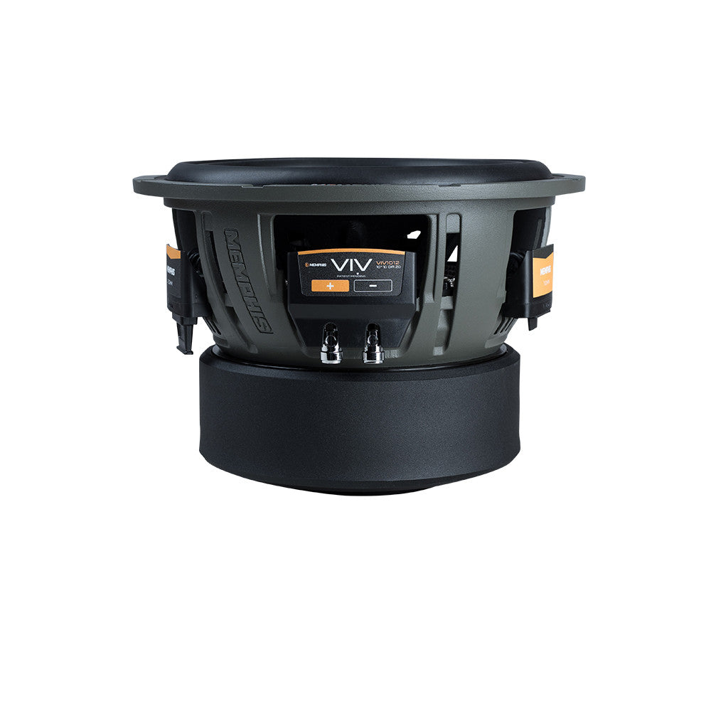 Memphis Audio VIV1012 VIV 10" 1 OR 2 OHM Subwoofer with FLEX Selectable Impedanc - View 2