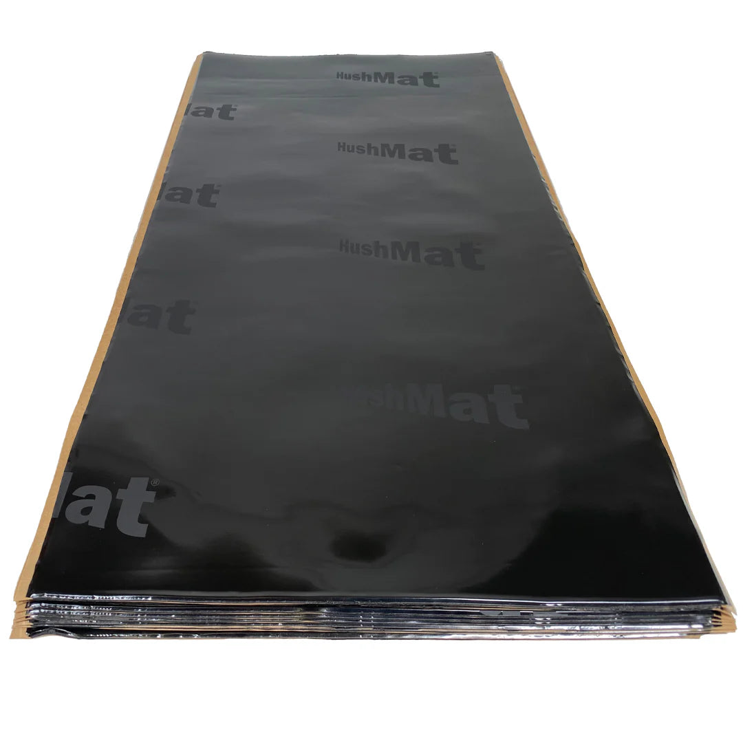 HushMat Trunk Kit #10300 – Automotive Sound Deadening & Thermal Insulation (19.1 Sq Ft, Black Foil)