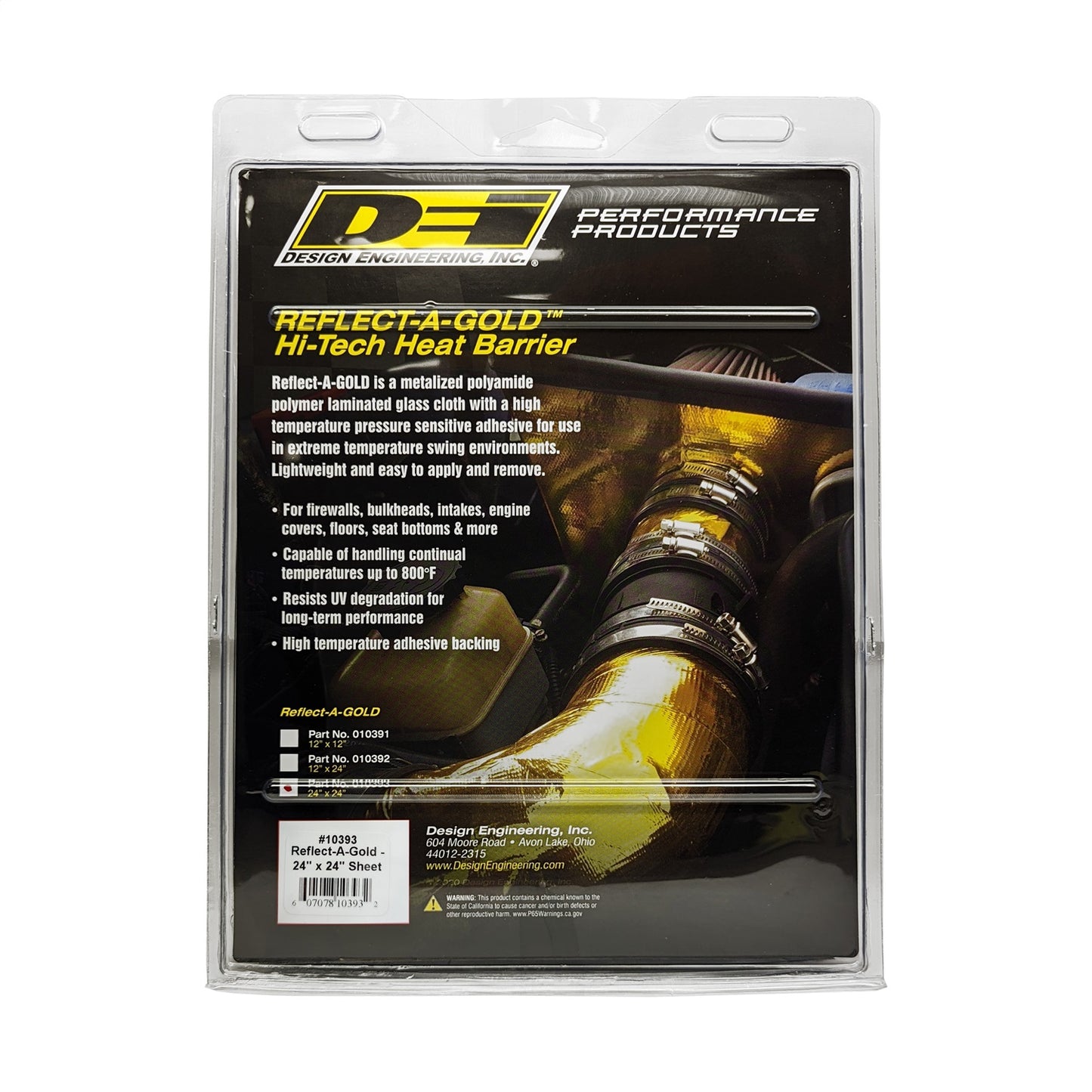 Design Engineering - 10393 - Heat Reflective Tape