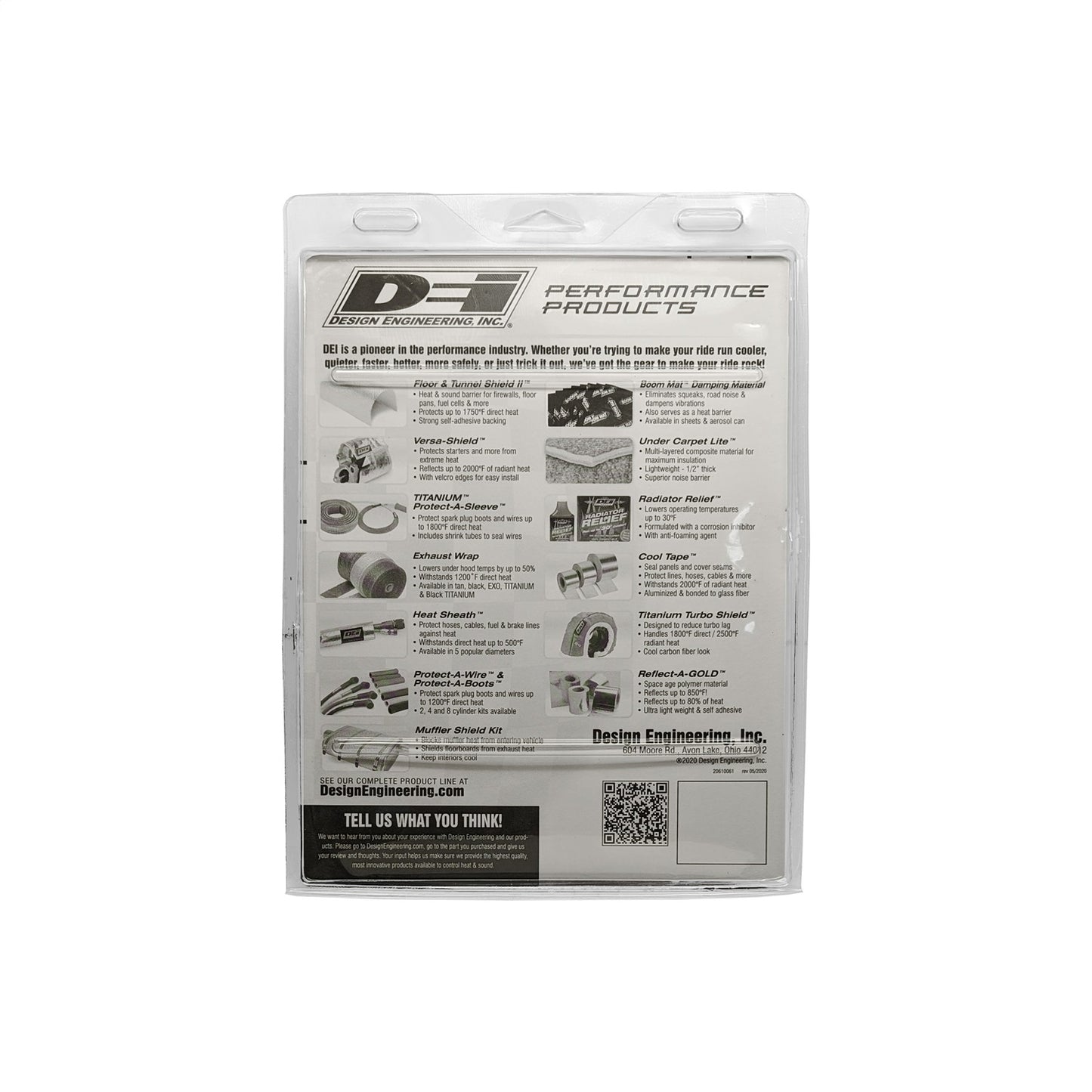Design Engineering - 10402 - Heat Shield -  10402 Versa Heat Shield