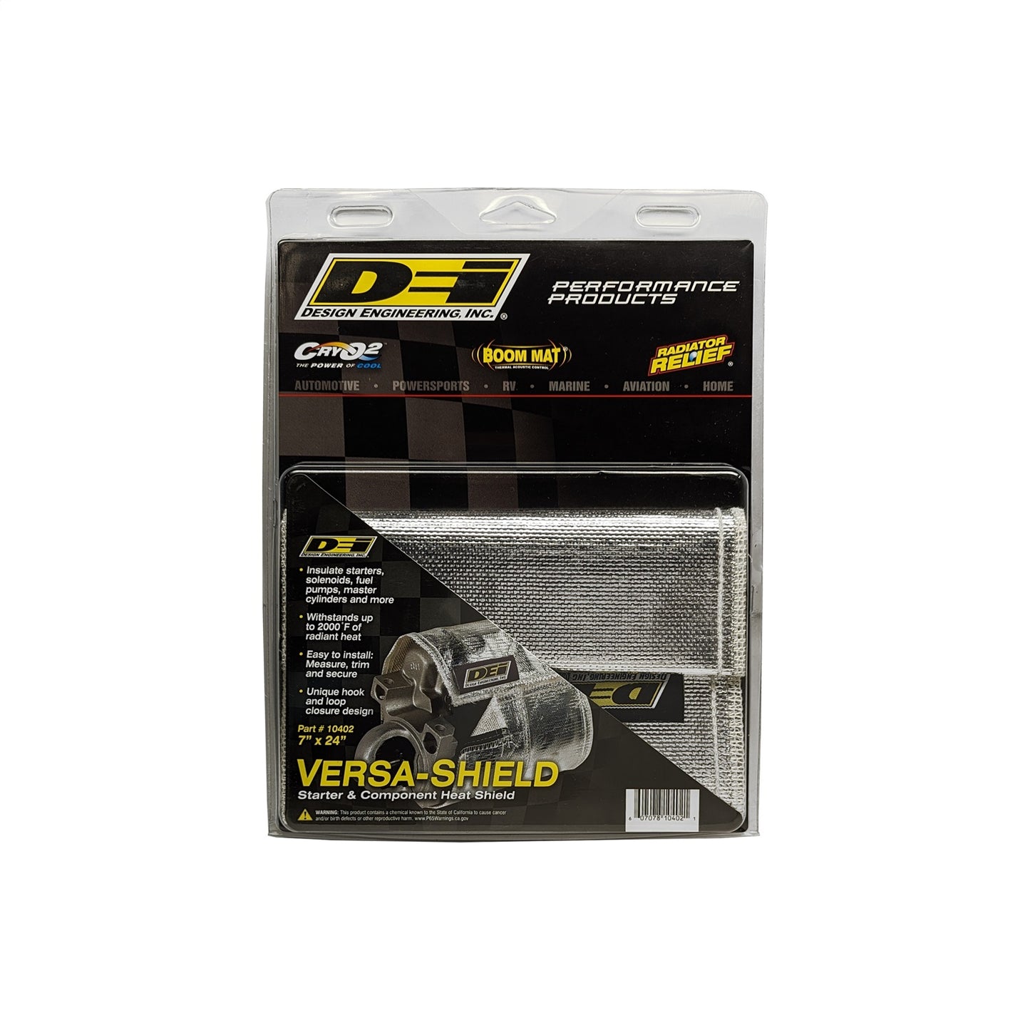 Design Engineering - 10402 - Heat Shield -  10402 Versa Heat Shield