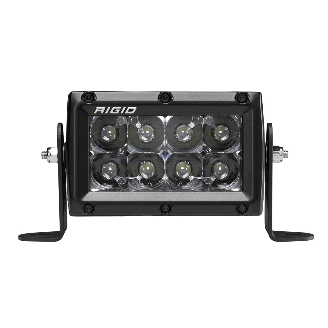Rigid Industries - 104213BLK - LED Light Bars - 4 Inch Spot Midnight E-Series Pro