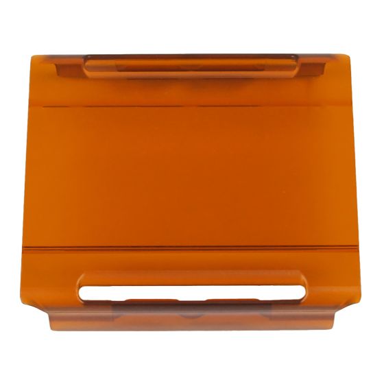 Rigid Industries - 104993 - LED Light Bar Cover - Cover 4 Inch E-Series Amber Pro