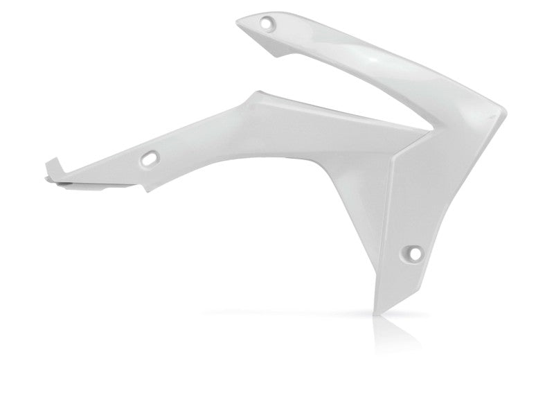 Acerbis Radiator Shroud for 2013-2017 Honda CRF250R and CRF450R, White, Part Number ACB2314370002