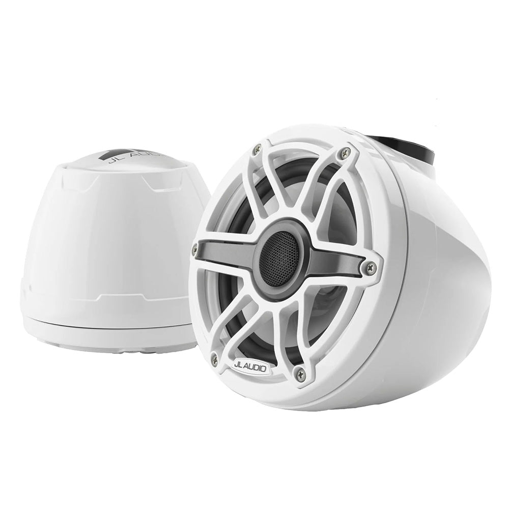 JL Audio M6 VeX Series 6.5" Enclosed Coaxial Speakers w/White Sports Grilles - M - View 1