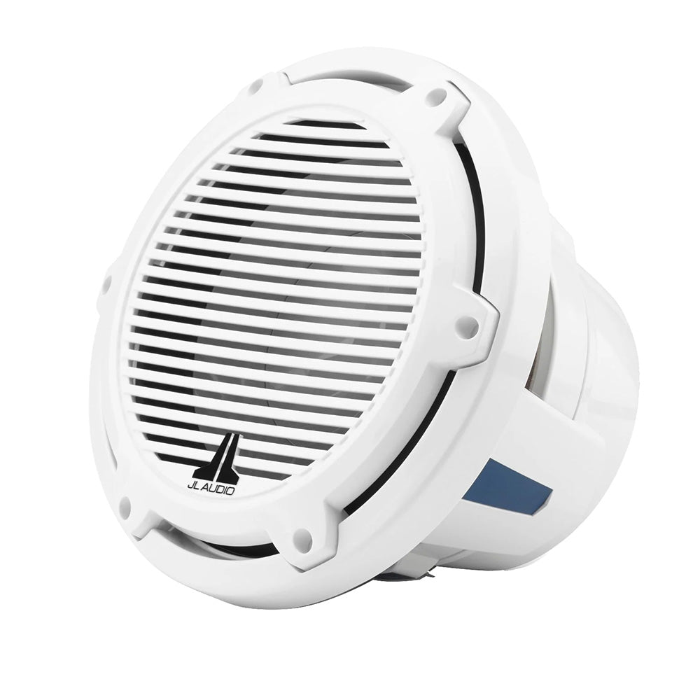 JL Audio M6 10" Marine Subwoofer w/Gloss White Classic Grille - M6-10W-C-GwGw-4 - View 1