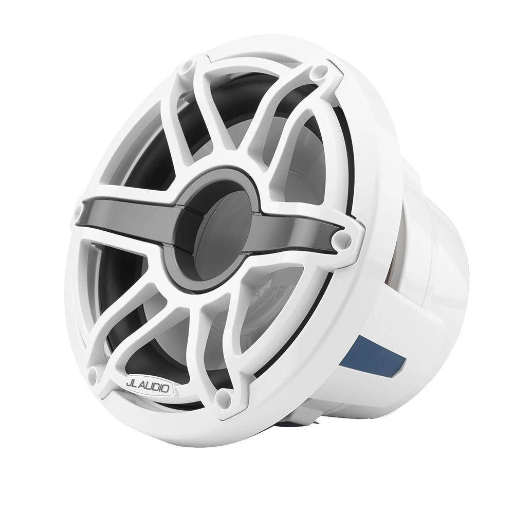 JL Audio M6 10" Marine Subwoofer w/Gloss White Sport Grille - M6-10W-S-GwGw-4 - View 1