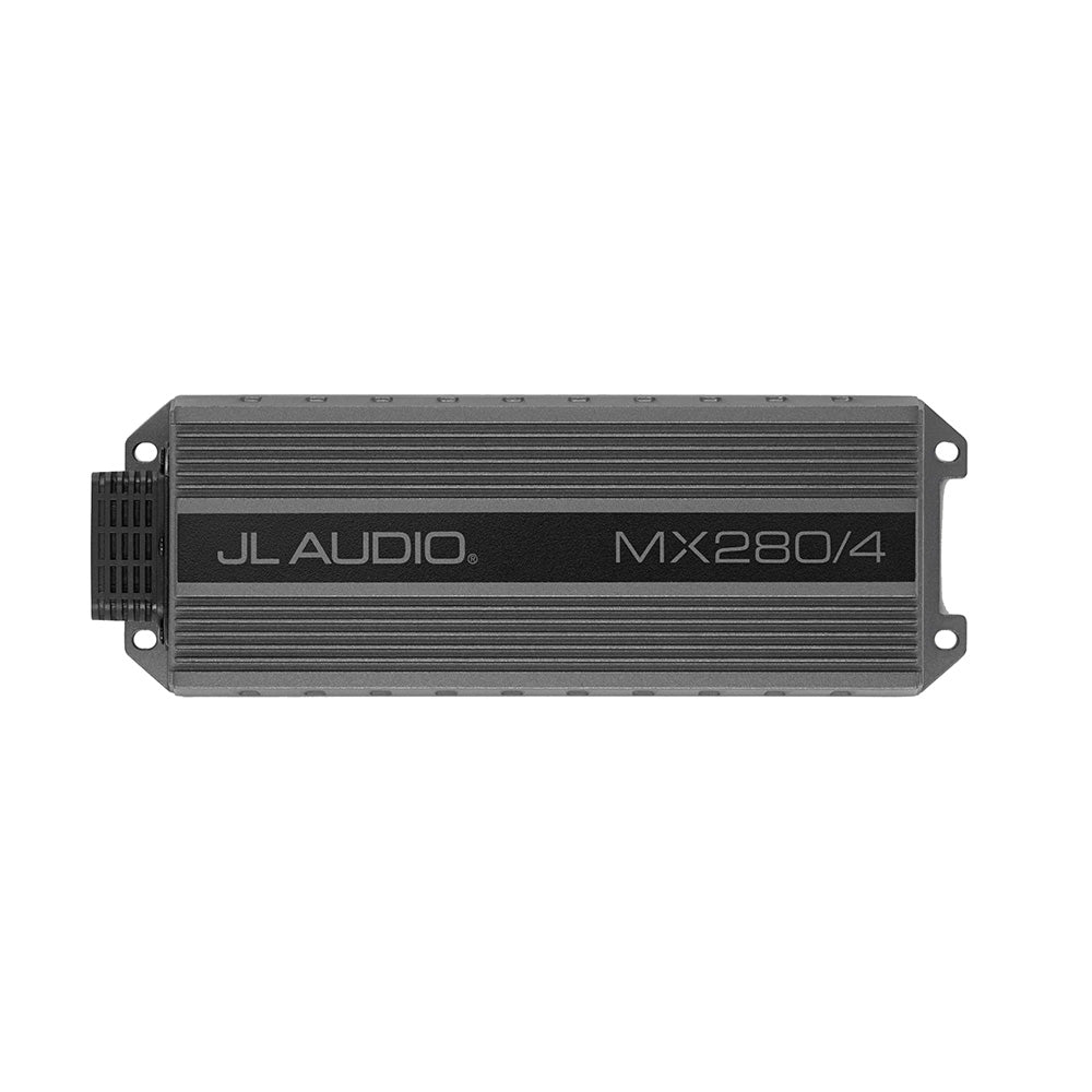 JL Audio MX Series 280w 4 Channel Full-Range Amplifier - MX280/4 - View 1