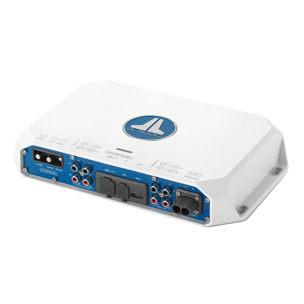 JL Audio MVI Series 600w 2 Channel Full-Range Amplifier w/Integrated DSP - MV600 - View 1