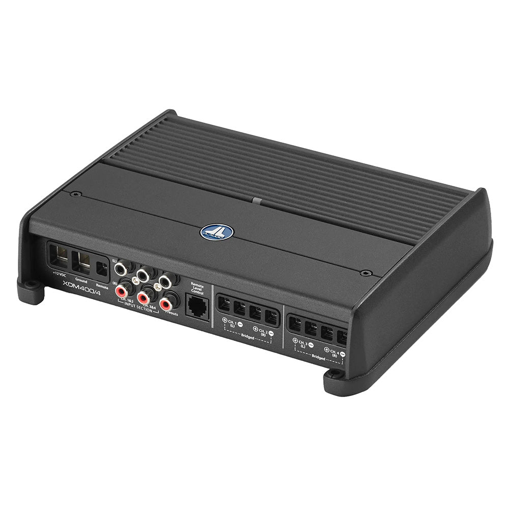 JL Audio XDM Series 400w 4 Channel Amplifier - XDM400/4 - View 1