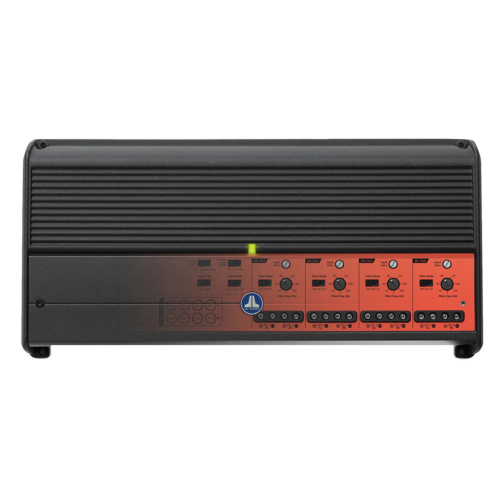 JL Audio XDM Series 800w 8 Channel 24v Amplifier - XDM800/8-24V - View 1