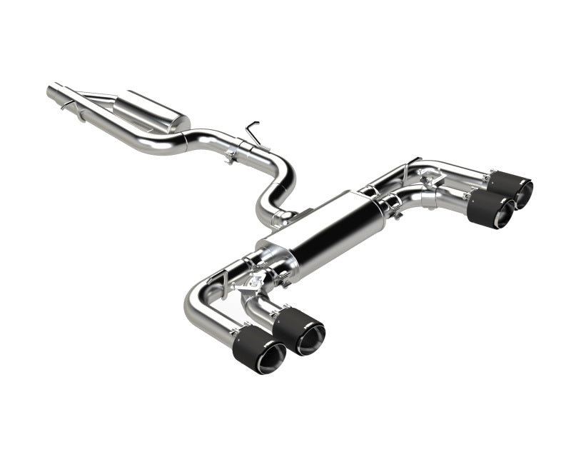 MBRP S46133CF Armor Pro 3-Inch Cat-Back Exhaust System for 2022-2026 Volkswagen Golf R