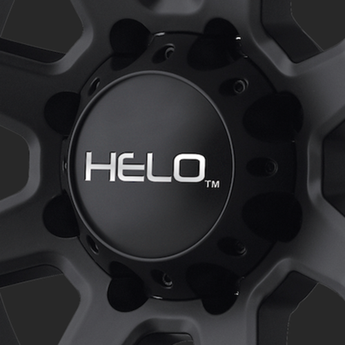 Helo Cap 6x135 Satin Black Center Cap