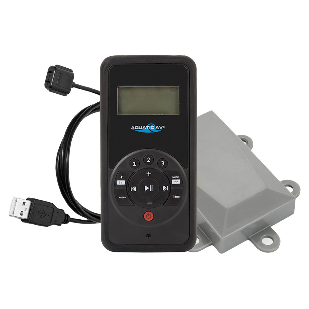 Aquatic AV RF6 Remote Control Kit Waterproof Marine Audio Remote - View 1