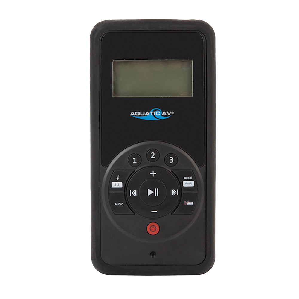 Aquatic AV RF6 Wireless Remote Control Waterproof Marine Audio Remote - View 1