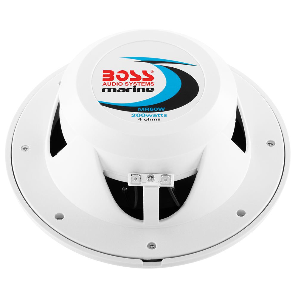 Boss Audio MR60 6.5" Round Speakers - White - Pair [MR60] - View 5