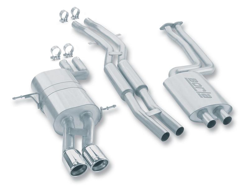 Borla 140084 S-Type Cat-Back Exhaust System for 1999-2006 BMW E46 323i, 325i and 330i