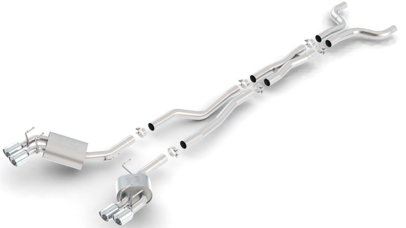 Borla 140495 ATAK Cat-Back Exhaust System for 2012–2015 Chevrolet Camaro ZL1, SS, and 1LE 6.2L V8