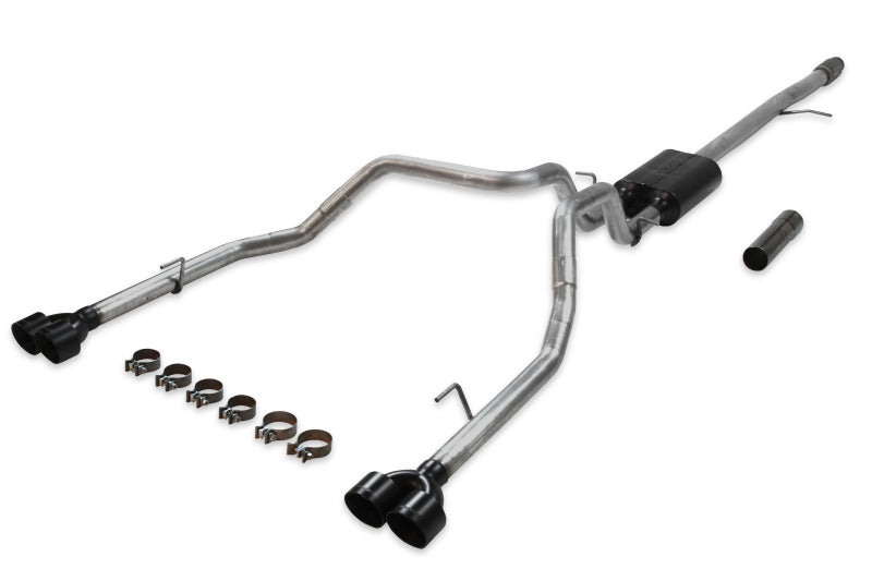 Flowmaster American Thunder Cat-Back Exhaust System for 2019-2026 GM Silverado & Sierra 1500 with 5.3L Engine - Quad Tips
