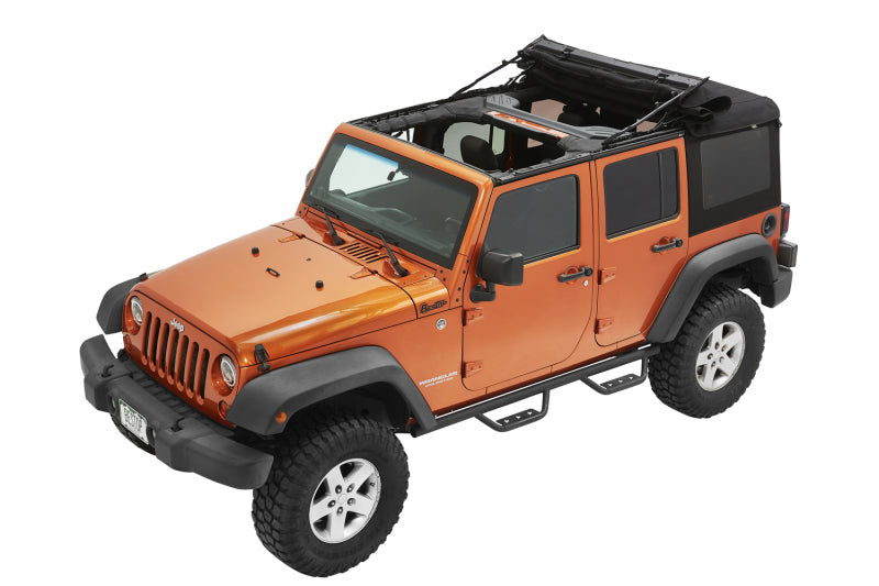 Bestop Supertop Ultra for Jeep Wrangler JK 4-Door (Premium Black Twill) – Model 1023457
