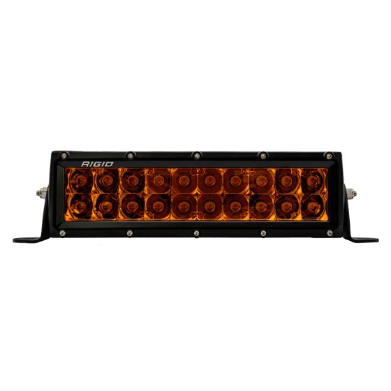 Rigid Industries - 110223 - Auxiliary Light - E-Series 10 Inch Spot with Amber PRO Lens