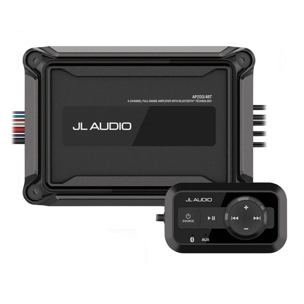 JL Audio AP 4 Channel Compact Marine Amplifier w/Bluetooth - AP200/4BT - View 1