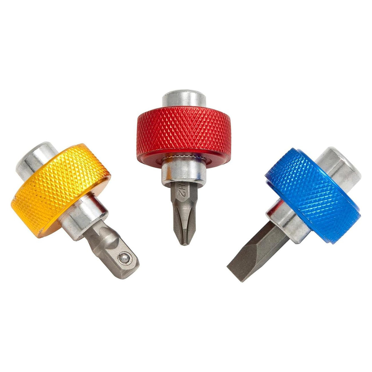 Titan 11218 1/4-Inch Drive Finger Grip Bit Drivers, 6-Piece Set