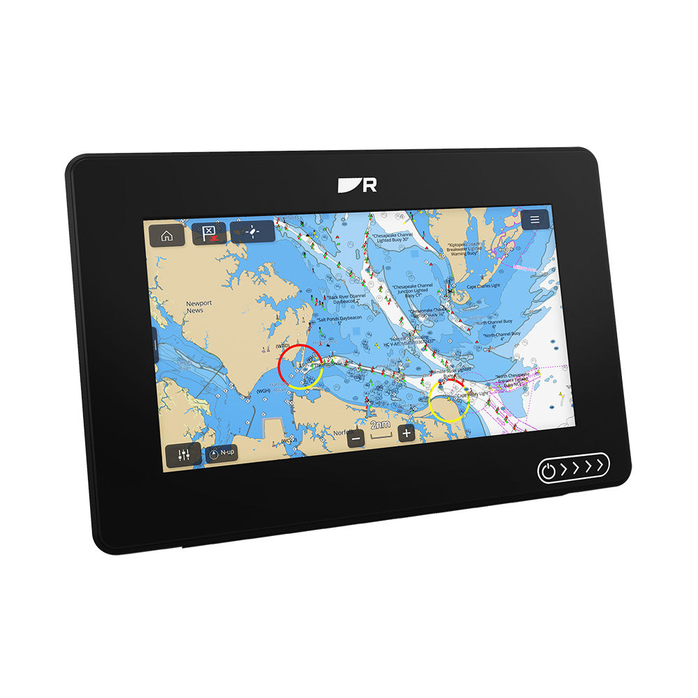 Raymarine Axiom 2 7" Multifunction Display w/Lighthouse North America Chart - View 2